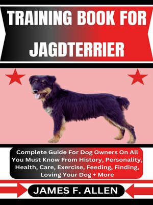 cover image of TRAINING BOOK FOR JAGDTERRIER